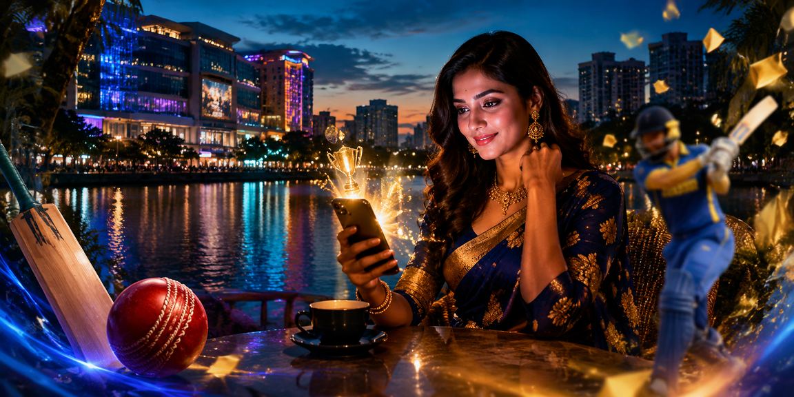 ঢাকায় আধুনিক ক্রিকেট বেটিং পরিবেশের দৃশ্যপট, রাতের আলোয় উজ্জ্বল